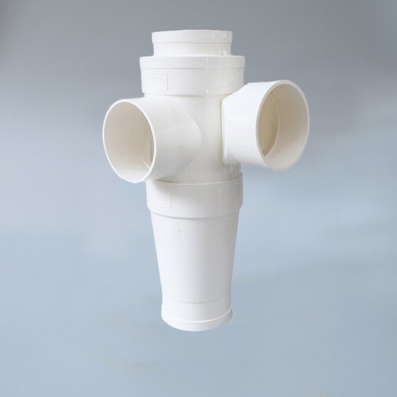 PVC-U旋流立体四通