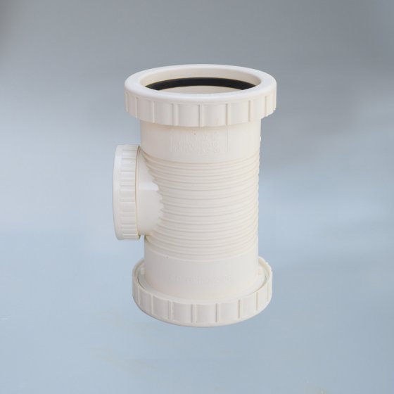 PVC-U带检查口伸缩节